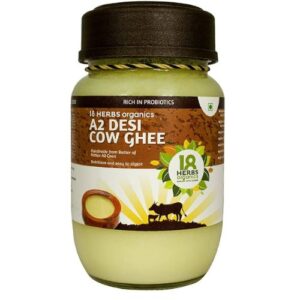 18 Herbs Organics A2 Desi Cow Ghee