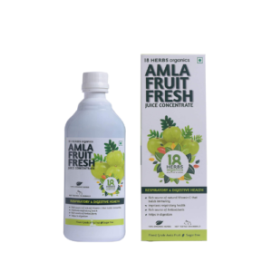 18 Herbs Organics Amla Fruit Fresh Juice Concentrate Sugar Free