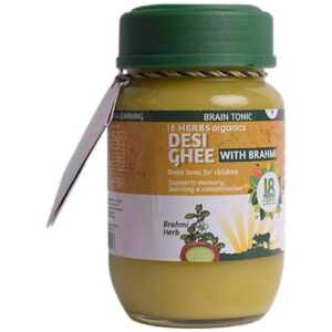 18 Herbs Organics Desi Ghee with Brahmi