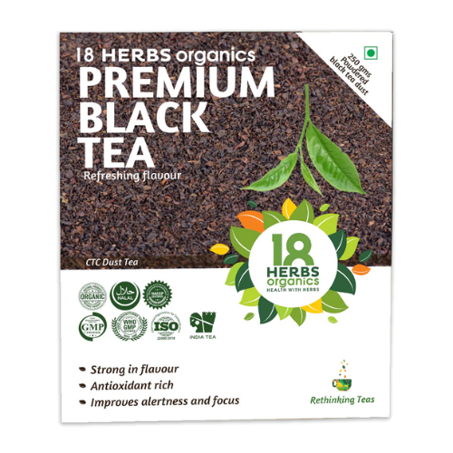 18 Herbs Organics Premium Black Tea Refreshing