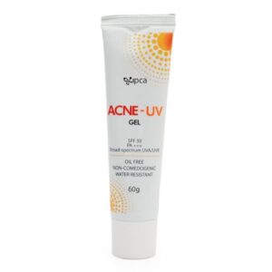 Acne-UV Sunscreen with Broad Spectrum UVA/UVB Protection | Oil Free & Water Resistant | Gel SPF 50