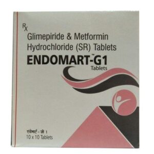 Endomart G 1mg/500mg Tablet SR