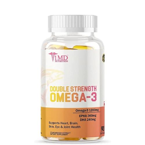 1MD Nutrition Double Strength Omega 3 Softgel