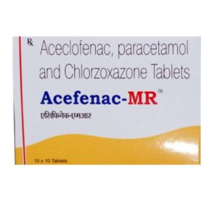 Acefenac MR 100 mg/500 mg/250 mg Tablet