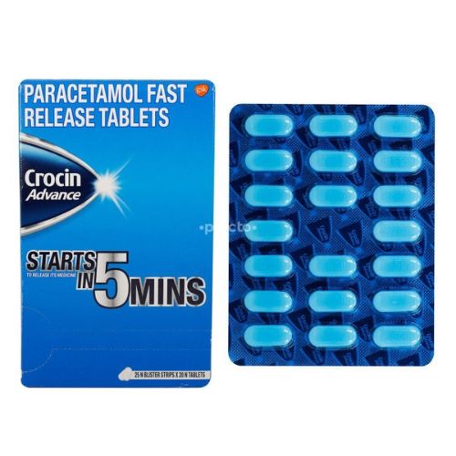Crocin Advance 500mg Tablet