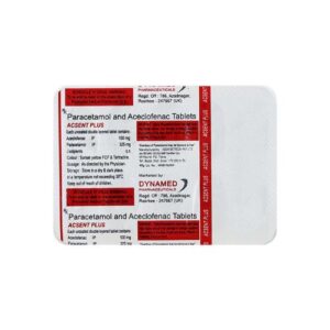 Acsent Plus 100mg/500mg Tablet