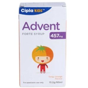 Advent Forte 457mg Syrup Tangy Orange