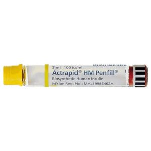 Actrapid HM 100IU/ml Penfill