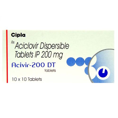 Acivir 200 DT Tablet