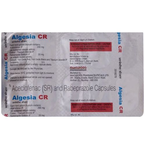 Algesia CR 200mg/20mg Capsule