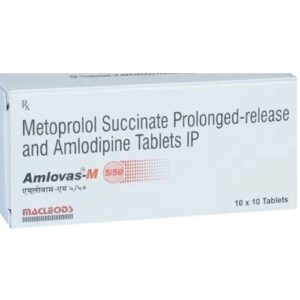 Amlovas-M 5/50 Tablet PR