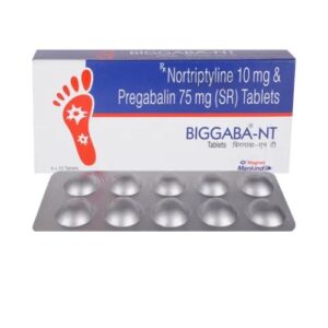 Biggaba NT 75mg/10mg Tablet SR