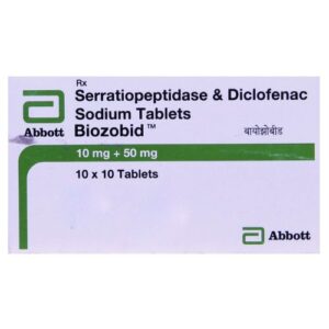 Biozobid 50mg/10mg Tablet