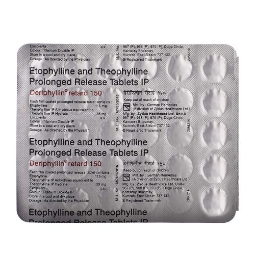 Deriphyllin Retard 150 Tablet PR 2