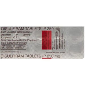 Disulfiram 250mg Tablet