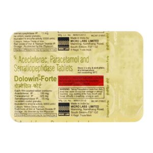 Dolowin Forte Tablet