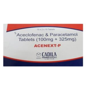 Acenext P 100mg/325mg Tablet