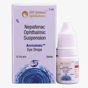 Accunac 0.1% Eye Drop