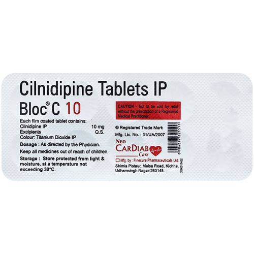 Bloc C 10mg Tablet