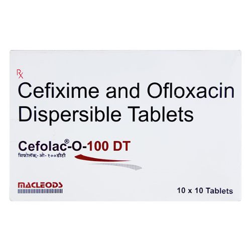 Cefolac-O 100mg/100mg Tablet DT