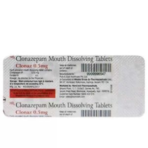 Clonaz 0.5mg Tablet MD