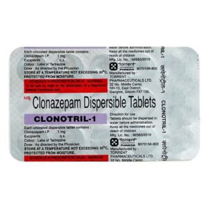 Clonotril 1 Tablet