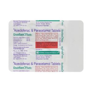 Duoflam 400mg/500mg Tablet