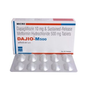 Dajio M 10mg/500mg Tablet