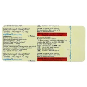 Dapaturn-S 10mg/100mg Tablet