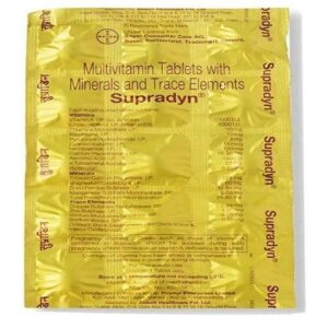 Supradyn Daily Multivitamin | With Minerals, Trace Elements & Amino Acids for Energy & Immunity