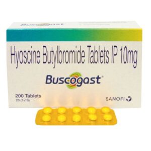 Buscogast Hyoscine Butylbromide Tablets IP 10mg