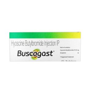 Buscogast Hyoscine Butylbromide Tablets IP 10mg