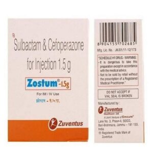 Zostum 1.5gm Injection