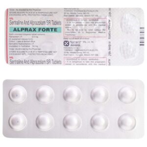 Alprax Forte 0.5 mg/50 mg Tablet